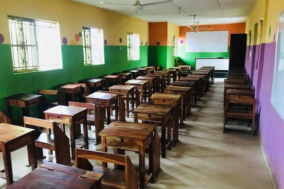 A Diamondville classroom learning space