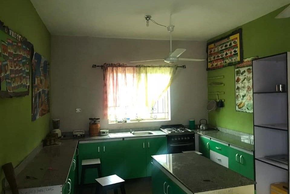 Diamondville's food and nutrition practicals laboratory
