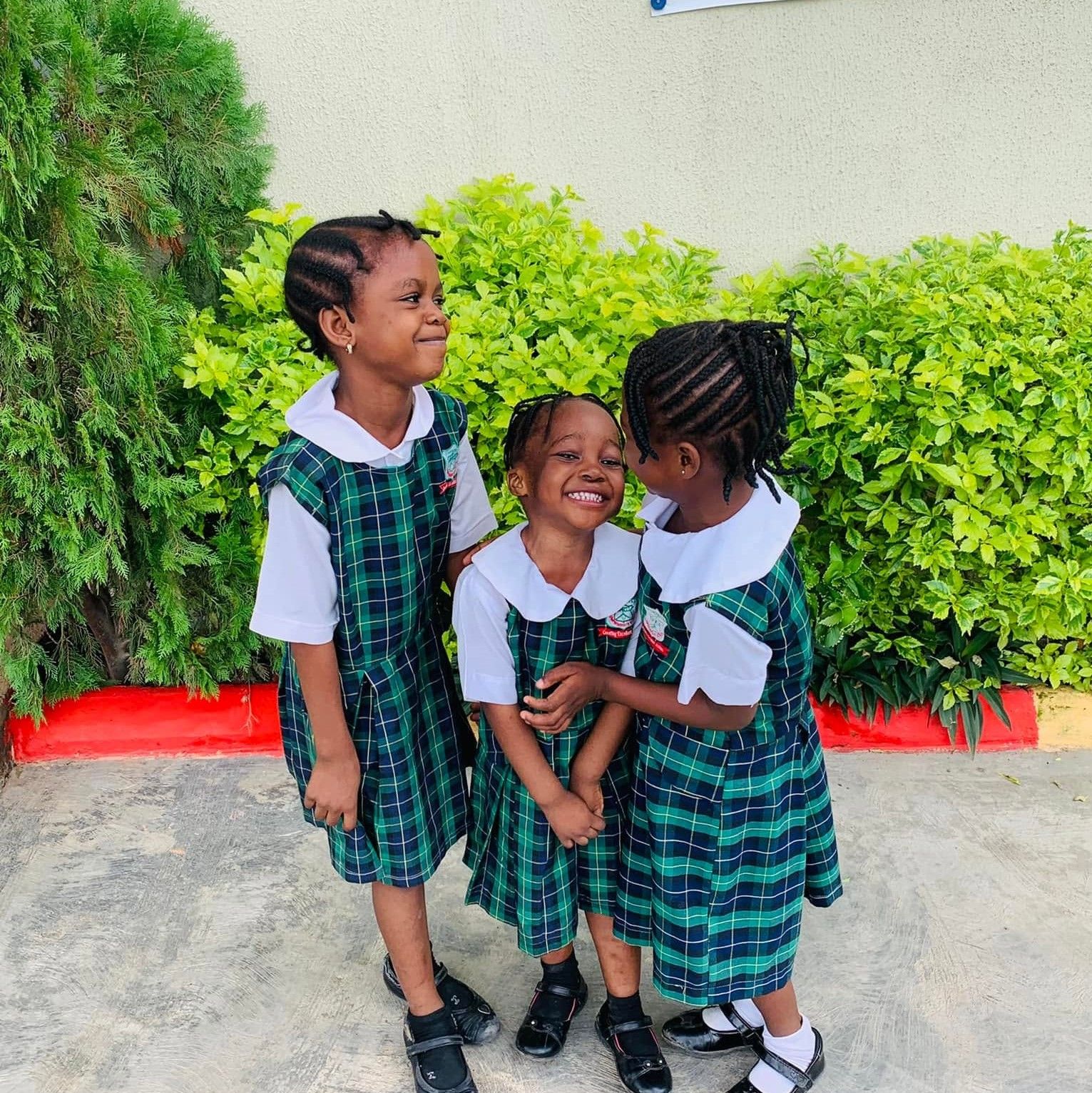 Young Diamondville nursery students