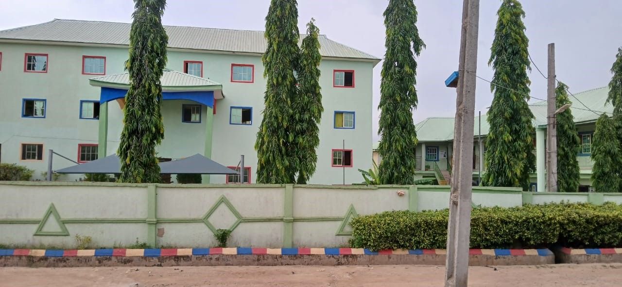 Diamondville school campus grounds
